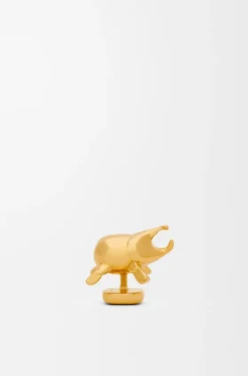 Broche de escarabajo de latón