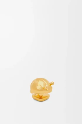 Broche de mariquita en latón