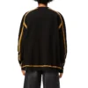Camisa de algodón para hombre loewe, talla grande, manga larga, color negro H526341X90-1119