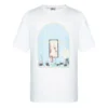 Camisa de manga corta para hombre loewe AW19 Painting, color blanco, H6299720Si