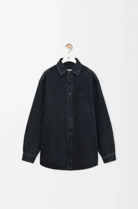 Camisa oversize Anagram en denim
