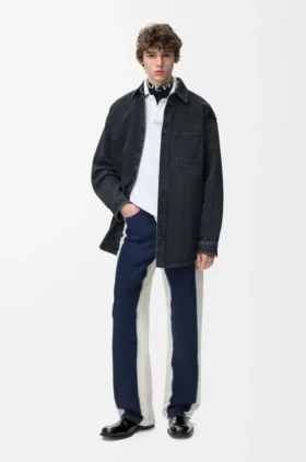 Camisa oversize Anagram en denim