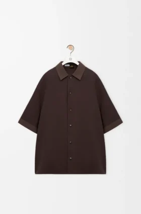Camisas de manga corta de algodón y lino
