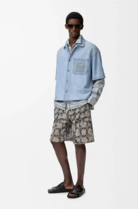 Camisas de manga corta en denim