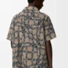 Camisas de manga corta en jacquard de algodón de rizo Camisas de manga corta en jacquard de algodón de rizo