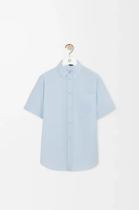 Camisas de manga corta en mezcla de algodón