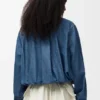 Camisas de mezclilla con cinturón Camisas de mezclilla con cinturón