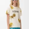 Camiseta adornada de algodón
