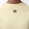 Camiseta de corte ajustado en mezcla de algodón Camiseta de corte ajustado en mezcla de algodón