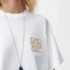 Camiseta de corte cuadrado en algodón