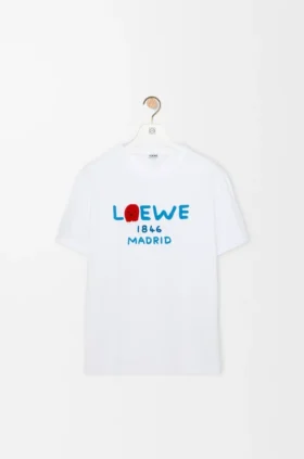 Camiseta de corte holgado en algodón