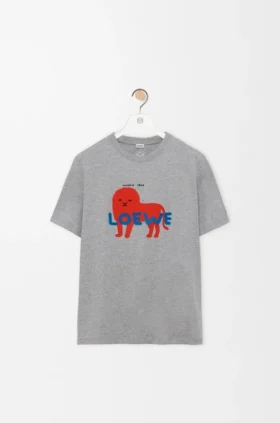 Camiseta de corte holgado en algodón