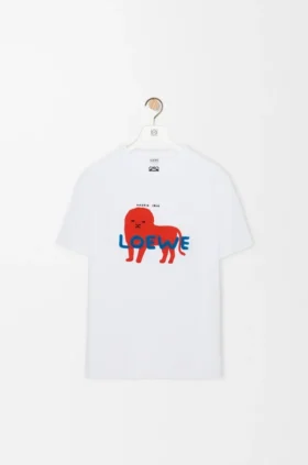 Camiseta de corte holgado en algodón