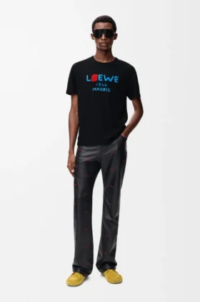Camiseta de corte holgado en algodón