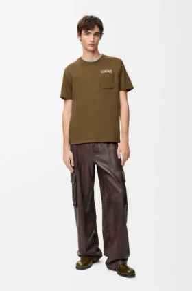 Camiseta de corte holgado en algodón