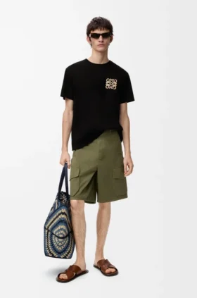 Camiseta de corte holgado en algodón