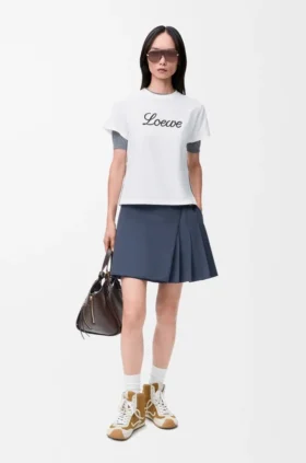 Camiseta de corte holgado en algodón