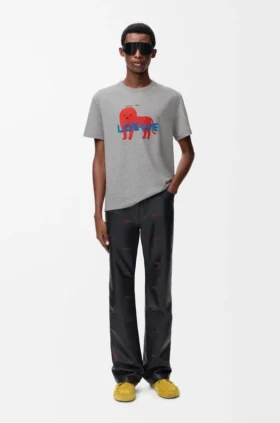 Camiseta de corte holgado en algodón