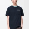 Camiseta de corte holgado en algodón