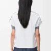 Camiseta de corte holgado en algodón