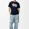 Camiseta de corte holgado en algodón técnico