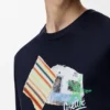 Camiseta de corte holgado en algodón técnico