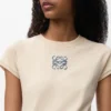 Camiseta de corte pequeño en algodón Camiseta de corte pequeño en algodón
