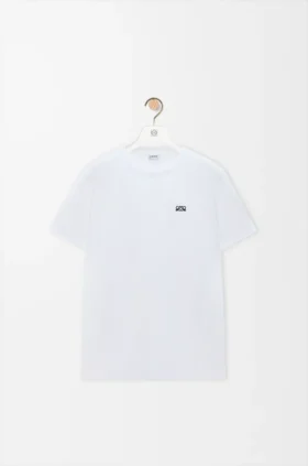 Camiseta de corte regular en algodón