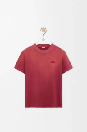 Camiseta de corte regular en algodón