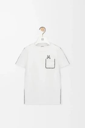 Camiseta de corte regular en algodón