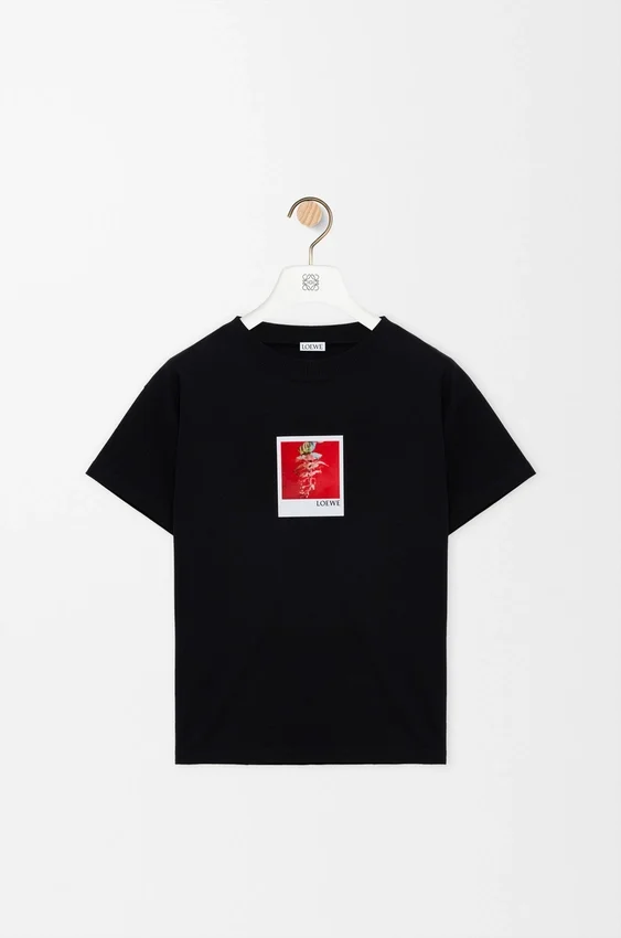 Camiseta de corte regular en algodón Camiseta de corte regular en algodón