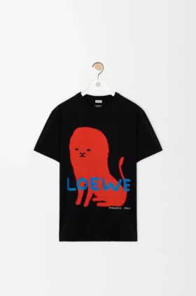 Camiseta de corte regular en algodón