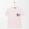 Camiseta de corte regular en algodón Camiseta de corte regular en algodón