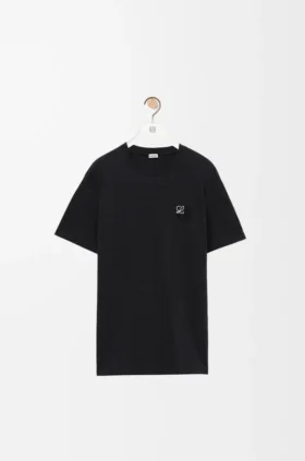 Camiseta de corte regular en algodón