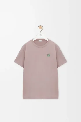 Camiseta de corte regular en algodón