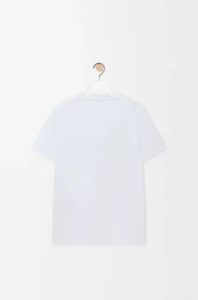 Camiseta de corte regular en algodón
