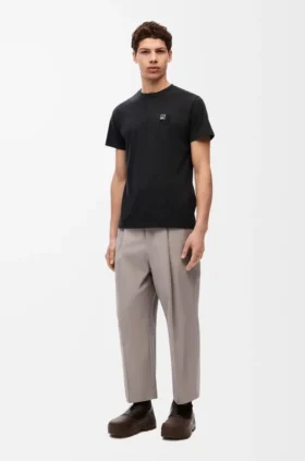 Camiseta de corte regular en algodón