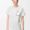 Camiseta de corte regular en algodón Camiseta de corte regular en algodón