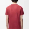 Camiseta de corte regular en algodón