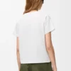 Camiseta de corte regular en mezcla de algodón