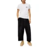 Camiseta de hombre loewe Anagram bordada de algodón, cuello redondo y manga corta, color blanco H526Y22J26-2100