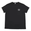Camiseta de manga corta con cuello redondo de algodón bordado loewe Anagram Classic para hombre, color negro, H6109230Cr-1100
