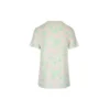 Camiseta de manga corta con estampado de margaritas, color rosa S6109011Si-7238