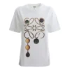 Camiseta de manga corta con letras impresas, color blanco S359333Xbp
