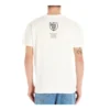 Camiseta de manga corta de algodón con estampado de acuarela para hombre de loewe, color blanco, H6109831Pc-2100