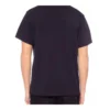 Camiseta de manga corta para hombre de loewe con cordón de algodón, diseño azul marino H6109031Si-5110