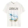 Camiseta de manga corta para hombre loewe con estampado White Snow Mountain, color blanco, H6299983Pc-2100