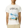 Camiseta de manga corta para hombre loewe con estampado White Snow Mountain, color blanco, H6299983Pc-2100