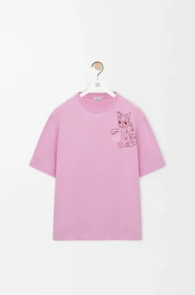 Camiseta holgada de algodón