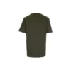 Camiseta holgada de algodón puro con estampado, manga corta, verde oliva S359333Xbp-4160